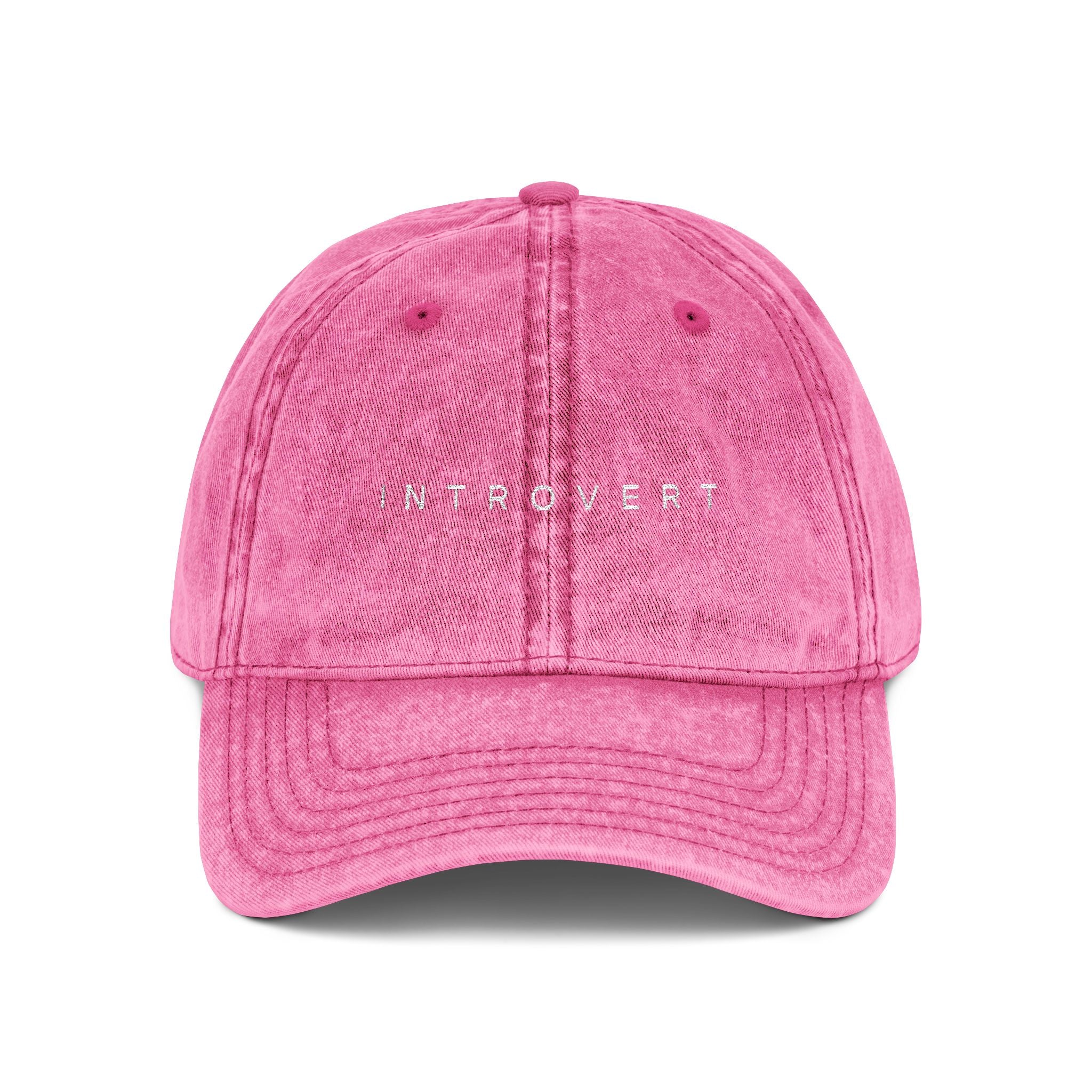"Introvert" Vintage Cap