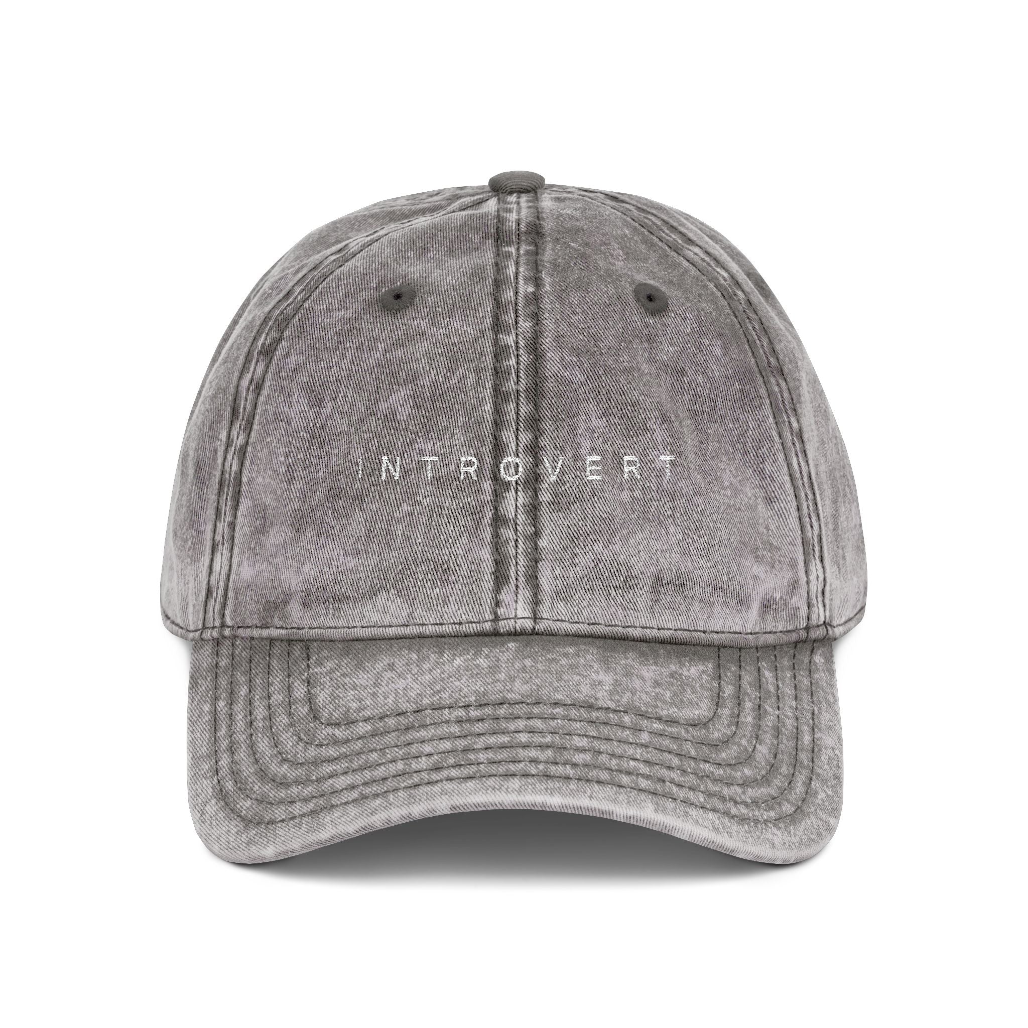 "Introvert" Vintage Cap