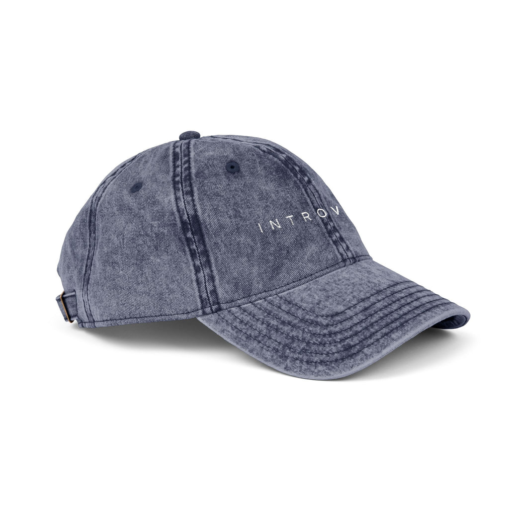 "Introvert" Vintage Cap