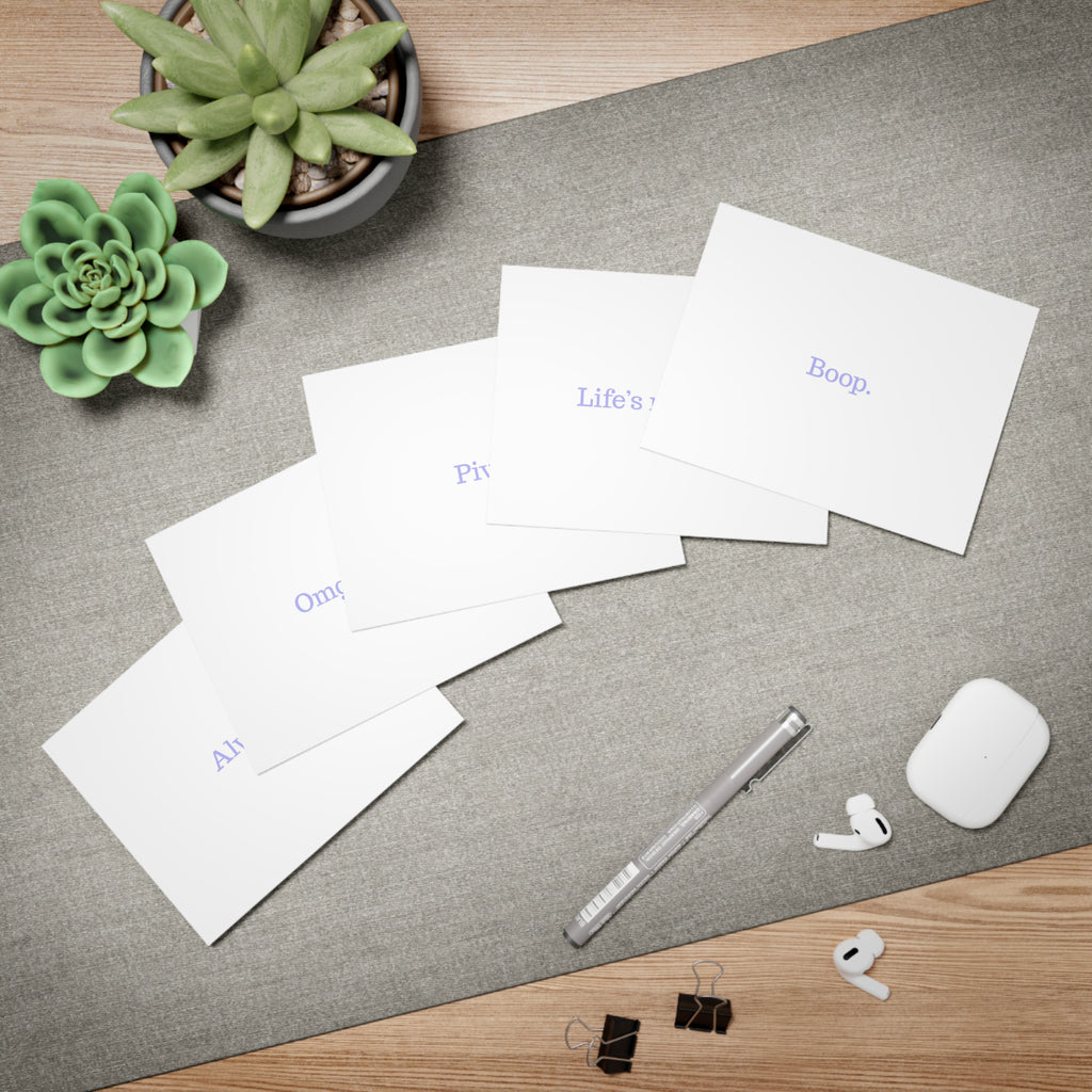 Bitty Witty Greeting Cards (5-Pack)