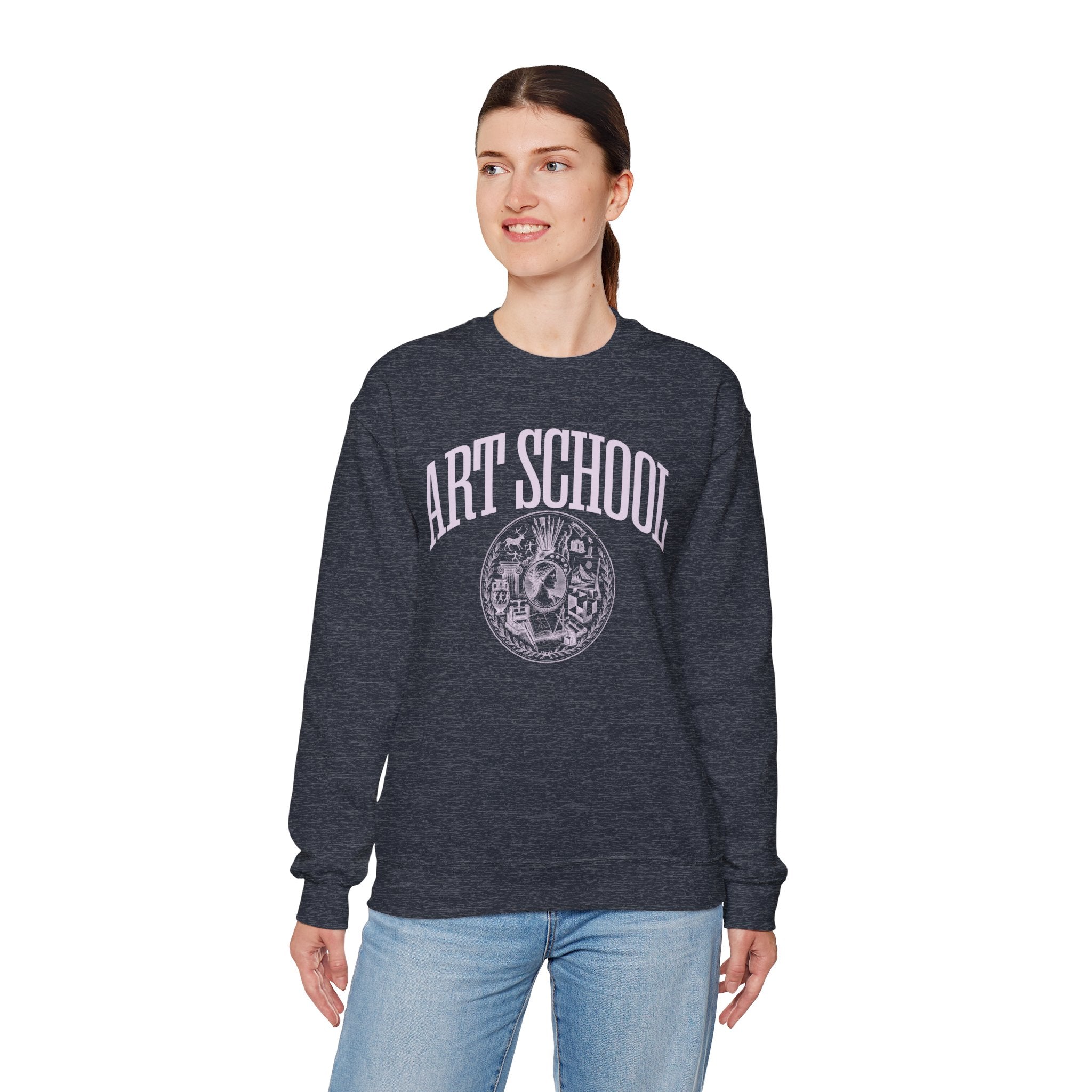 "Art School" Collegiate Sweatshirt