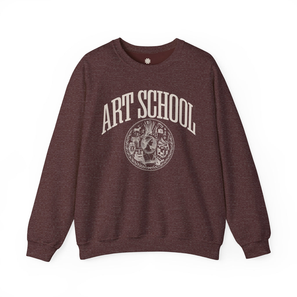 "Art School" Collegiate Sweatshirt