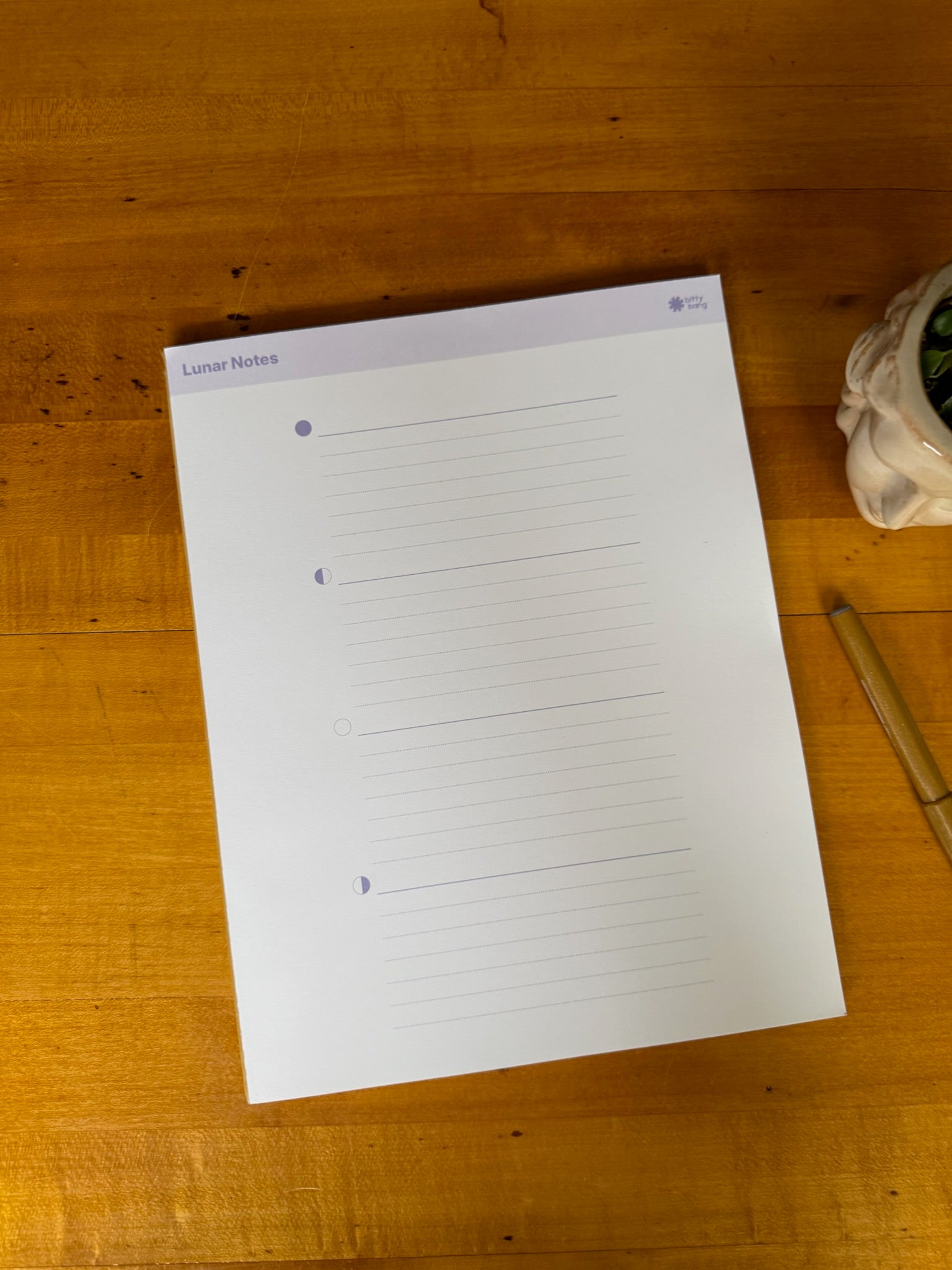 Quarter Moon Notes