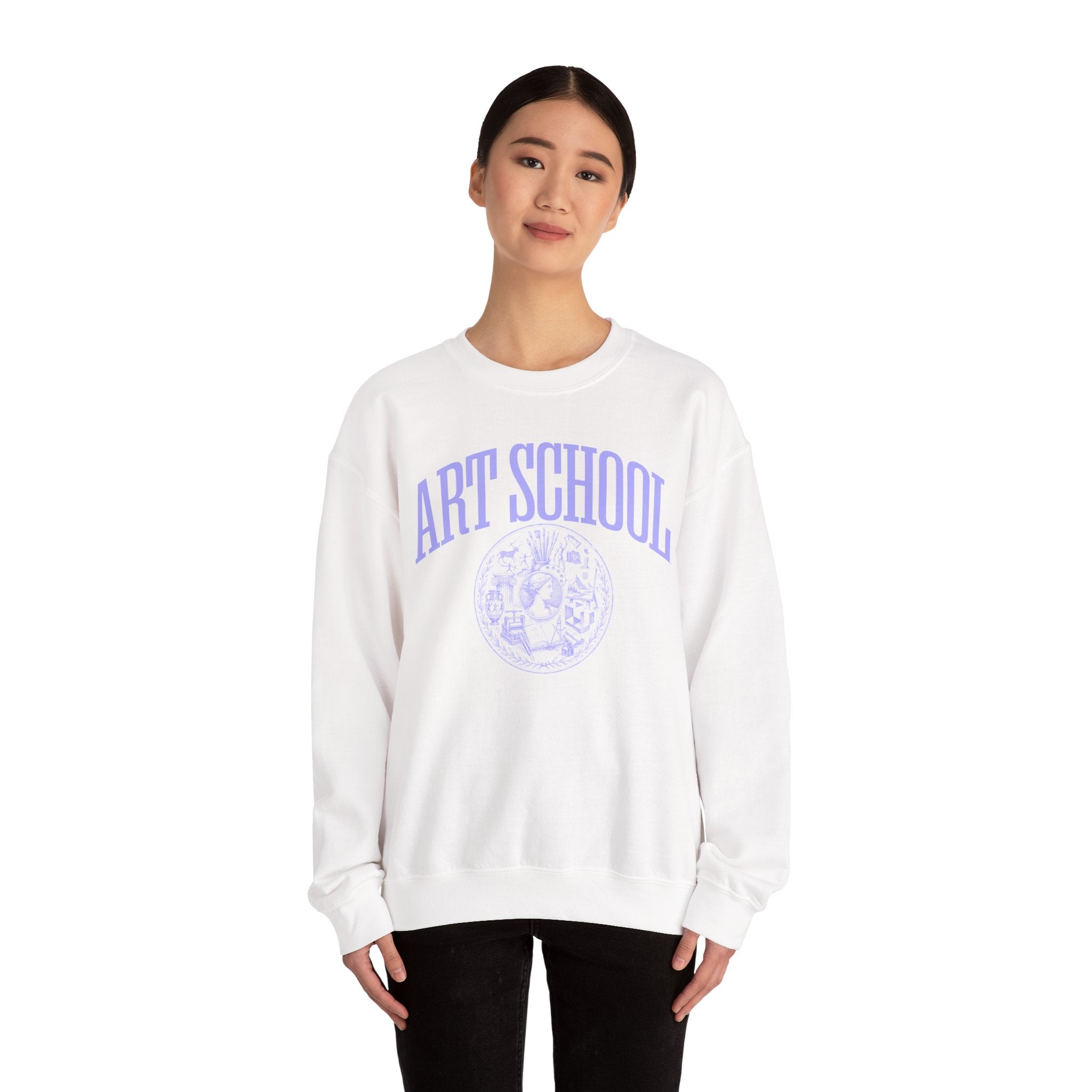 "Art School" Collegiate Sweatshirt