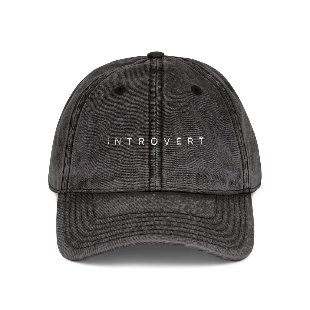 "Introvert" Vintage Cap